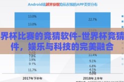 世界杯比赛的竞猜软件-世界杯竞猜软件，娱乐与科技的完美融合