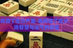 麻将胡了吃分严重-麻将胡了吃分，一场智慧与运气的较量