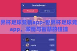 世界杯足球竞猜app-世界杯足球竞猜app，激情与智慧的碰撞