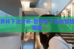 世界杯下注分析-世界杯下注的智慧与策略