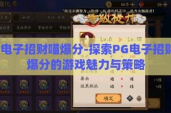 pg电子招财喵爆分-探索PG电子招财喵爆分的游戏魅力与策略