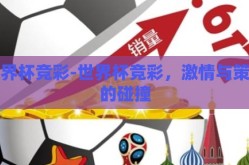 世界杯竞彩-世界杯竞彩，激情与策略的碰撞