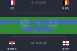 世界杯下注入口-世界杯激情与理性下注的平衡艺术