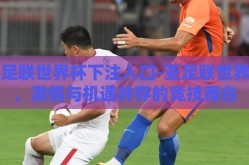 亚足联世界杯下注入口-亚足联世界杯，激情与机遇并存的竞技舞台