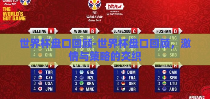 世界杯盘口回顾-世界杯盘口回顾，激情与策略的交织