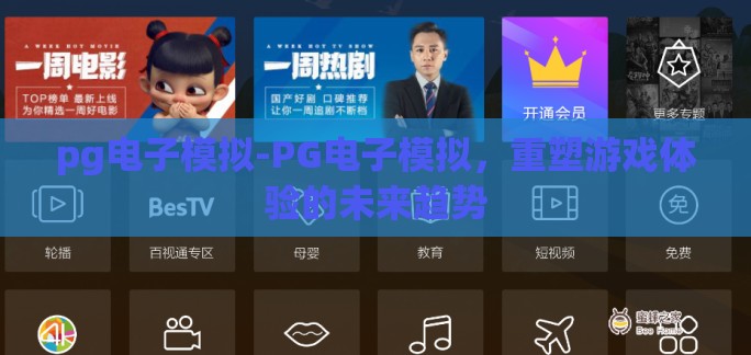 pg电子模拟-PG电子模拟，重塑游戏体验的未来趋势