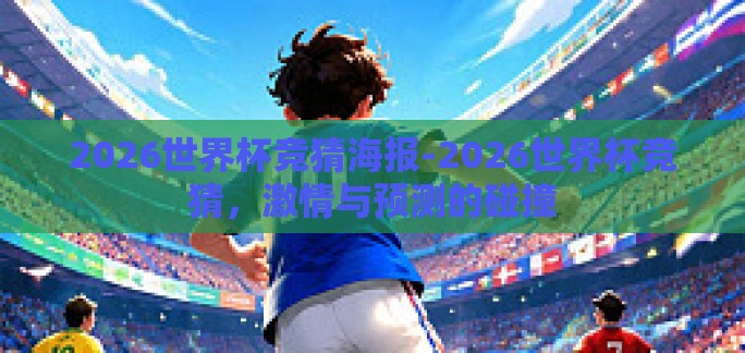 2026世界杯竞猜海报-2026世界杯竞猜，激情与预测的碰撞